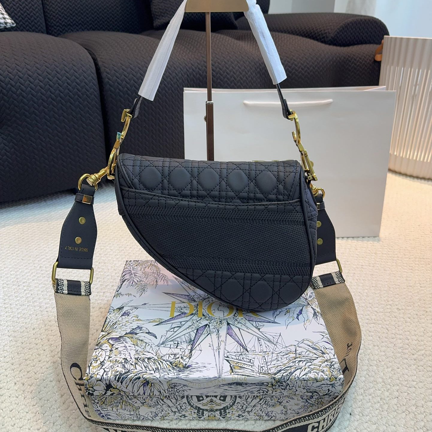 D diamond saddle bag 1824040204