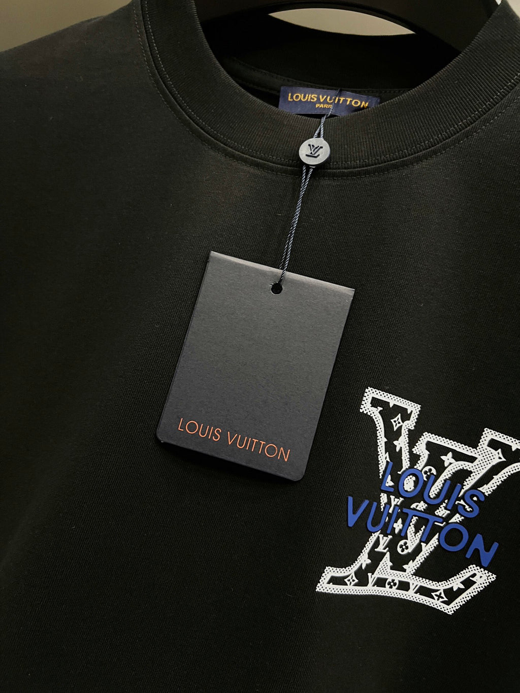 VV Printed logo embroidered crew neck short-sleeved T-shirt 26032603