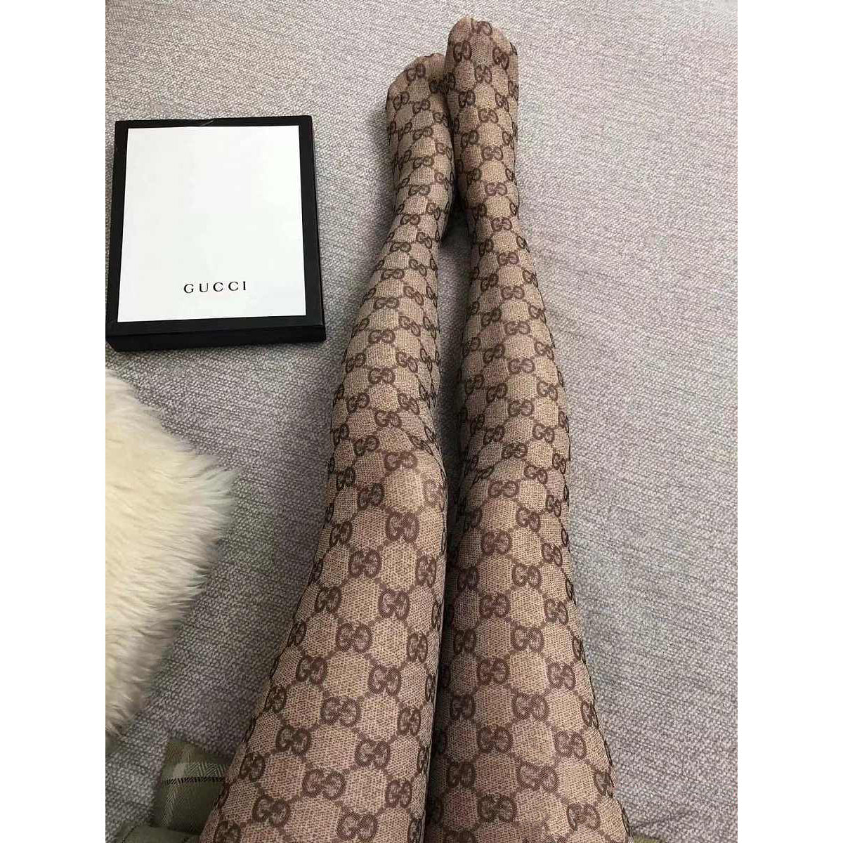 Sexy thin leggings and flocked stockings PD10050918