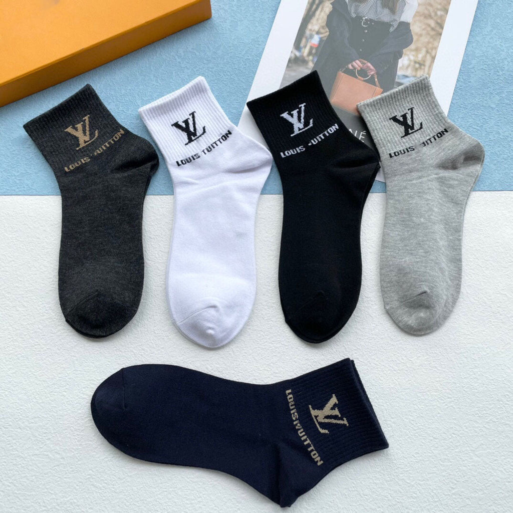 New Alphabet Fashion Socks Set S09