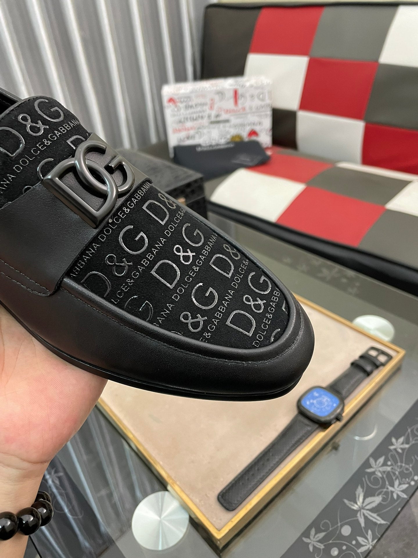 DG24ss new printed loafers 0724060409
