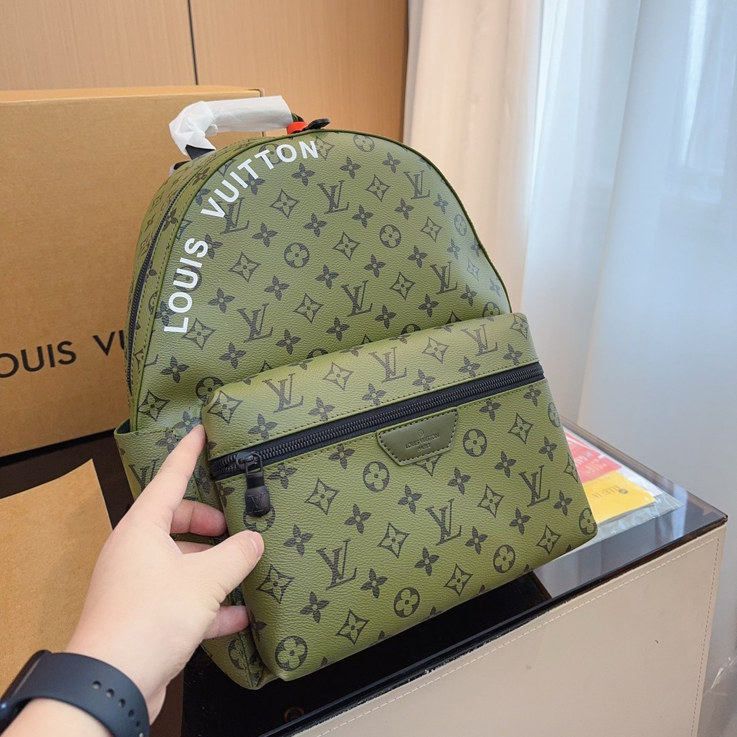 New all-match Monogram backpack 1824031907
