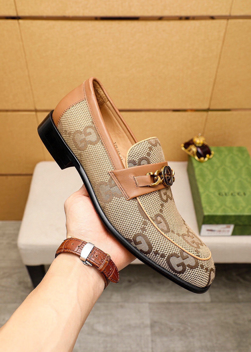 GUI Casual leather shoes 26072120