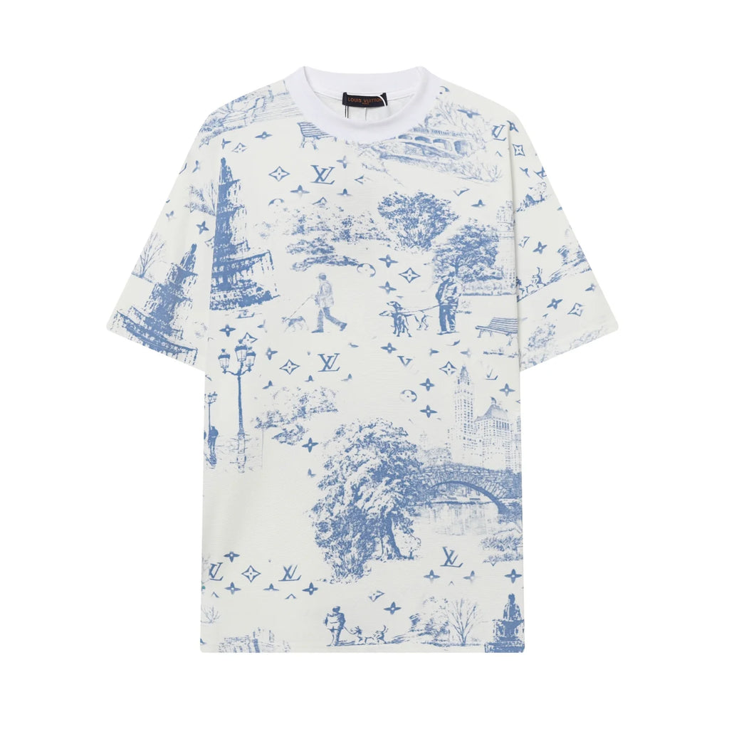 Early Spring New Arrival Printed Short-Sleeve T-Shirt 1426021110