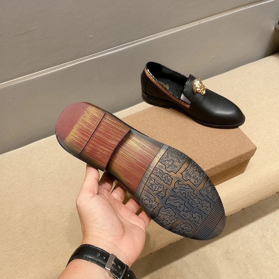 Men's high-quality casual slip-on leather shoes 1426020402