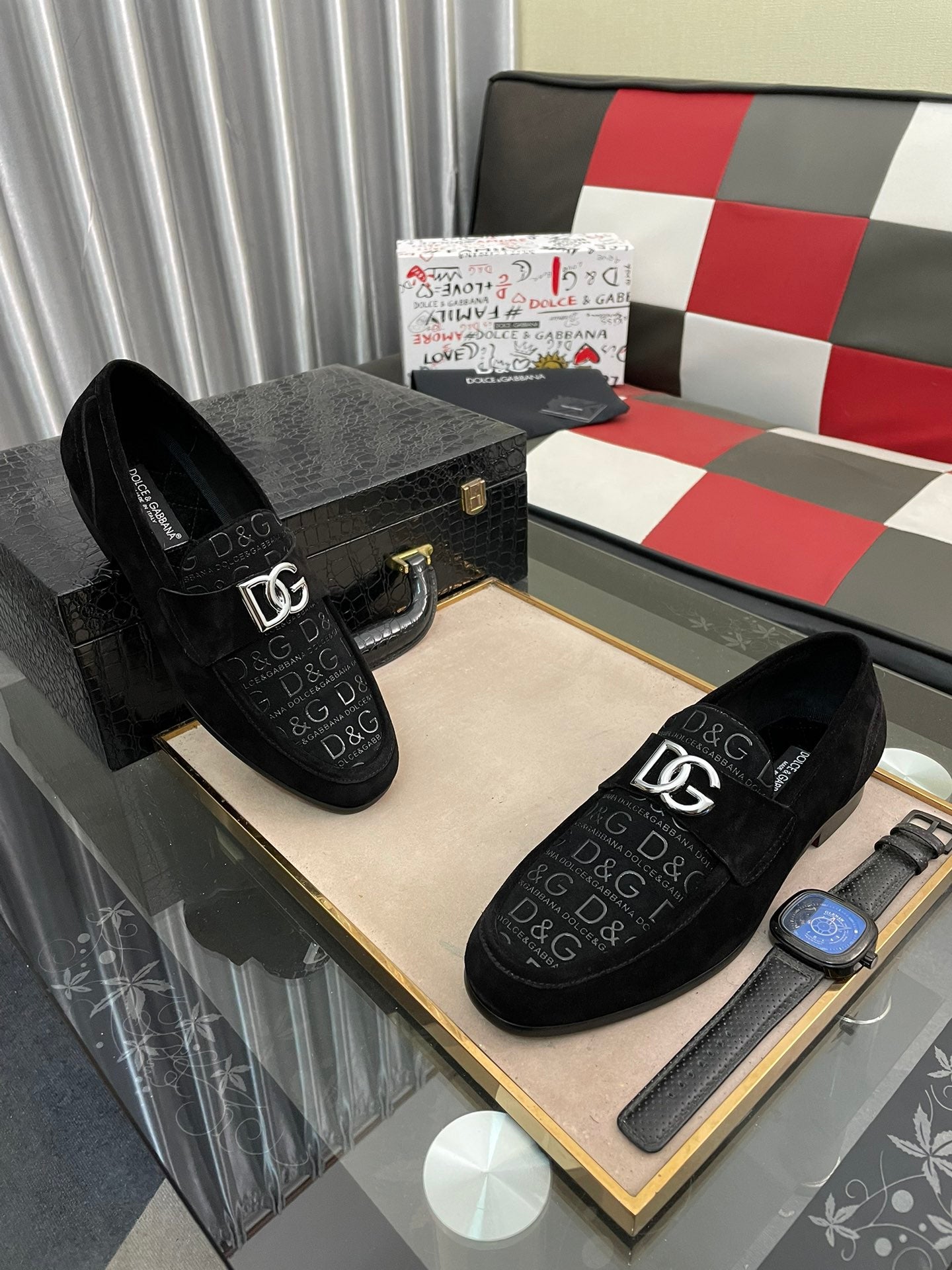DG24ss new printed loafers 0724060410