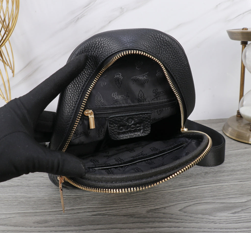 GUI Latest top-grain cowhide chest bag 26032302