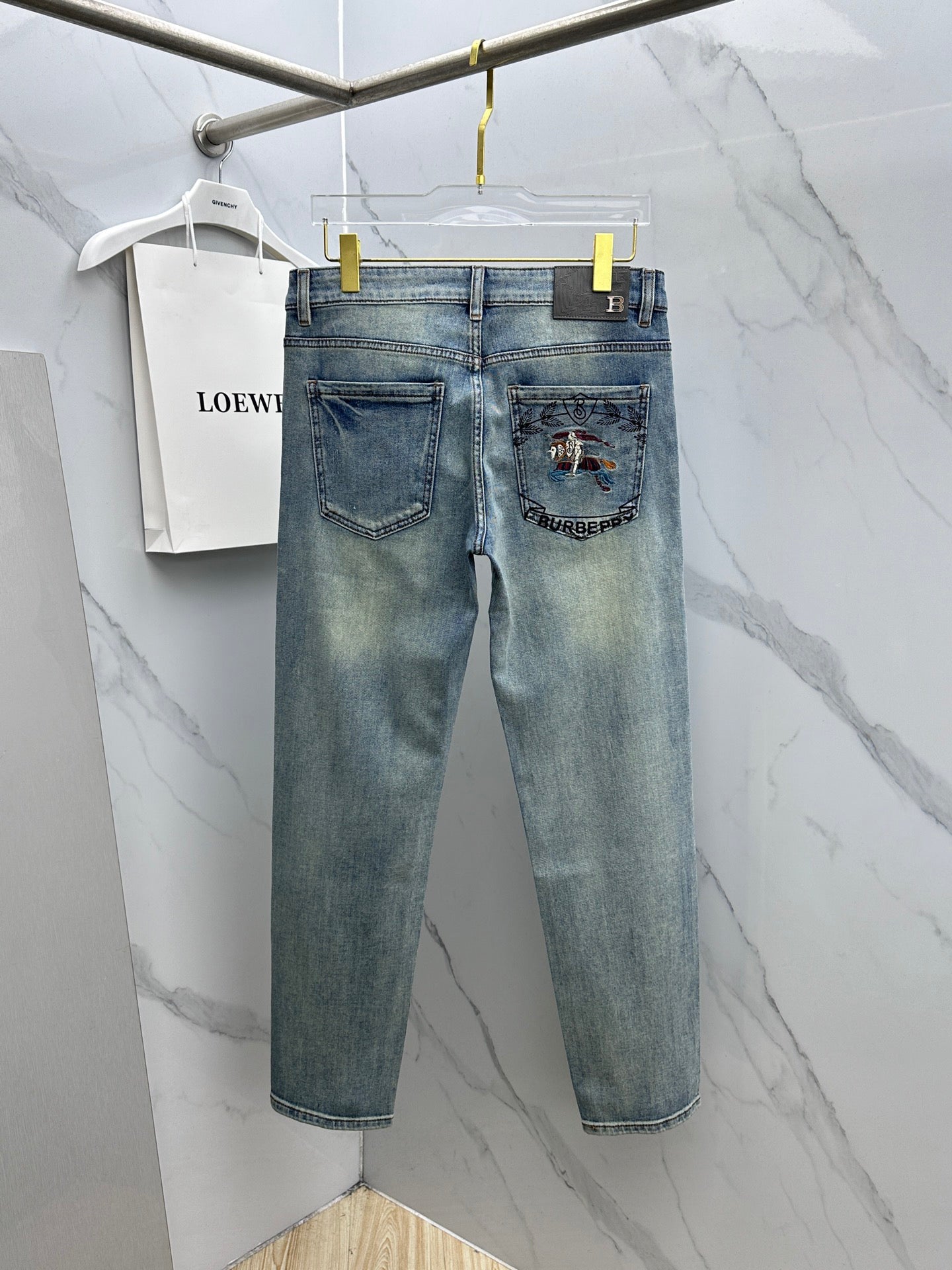 BBR Latest washed denim jeans 26031101