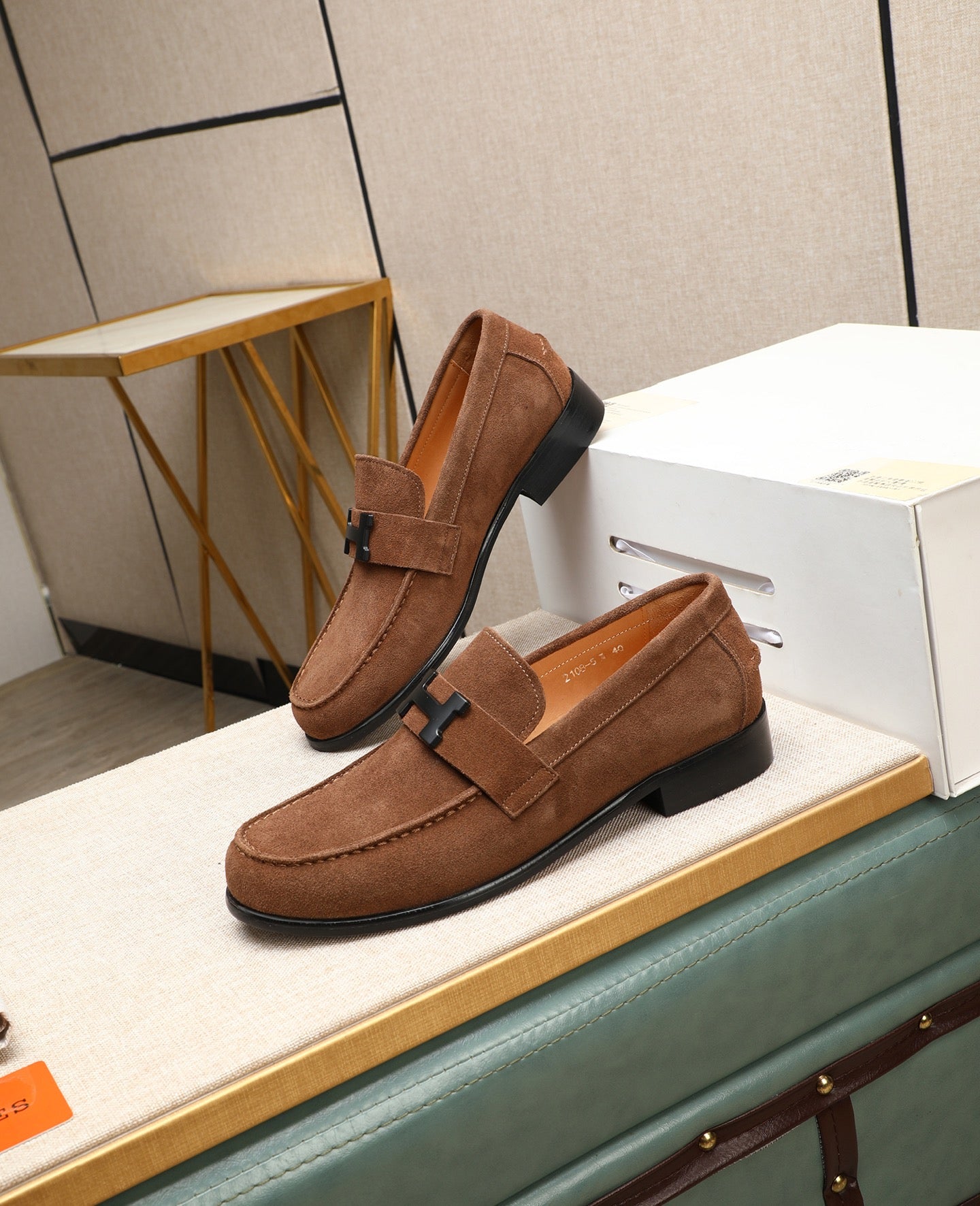 HM Business slip-on leather shoes 26070811