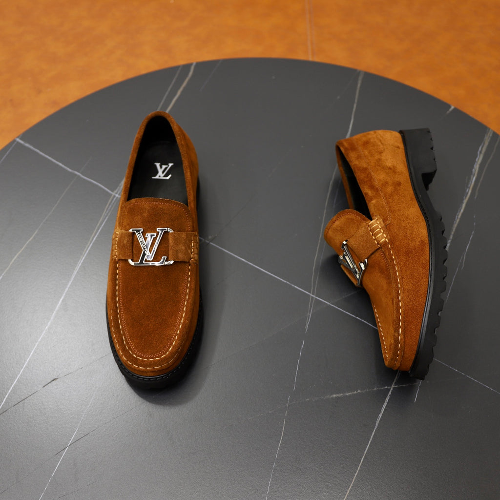VV Smart-casual slip-on leather shoes 26070308