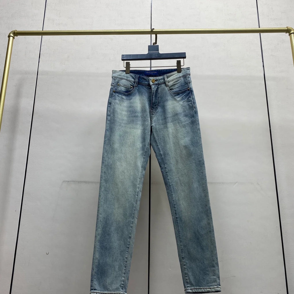Spring fashion slim-fit straight-leg jeans 1426020905
