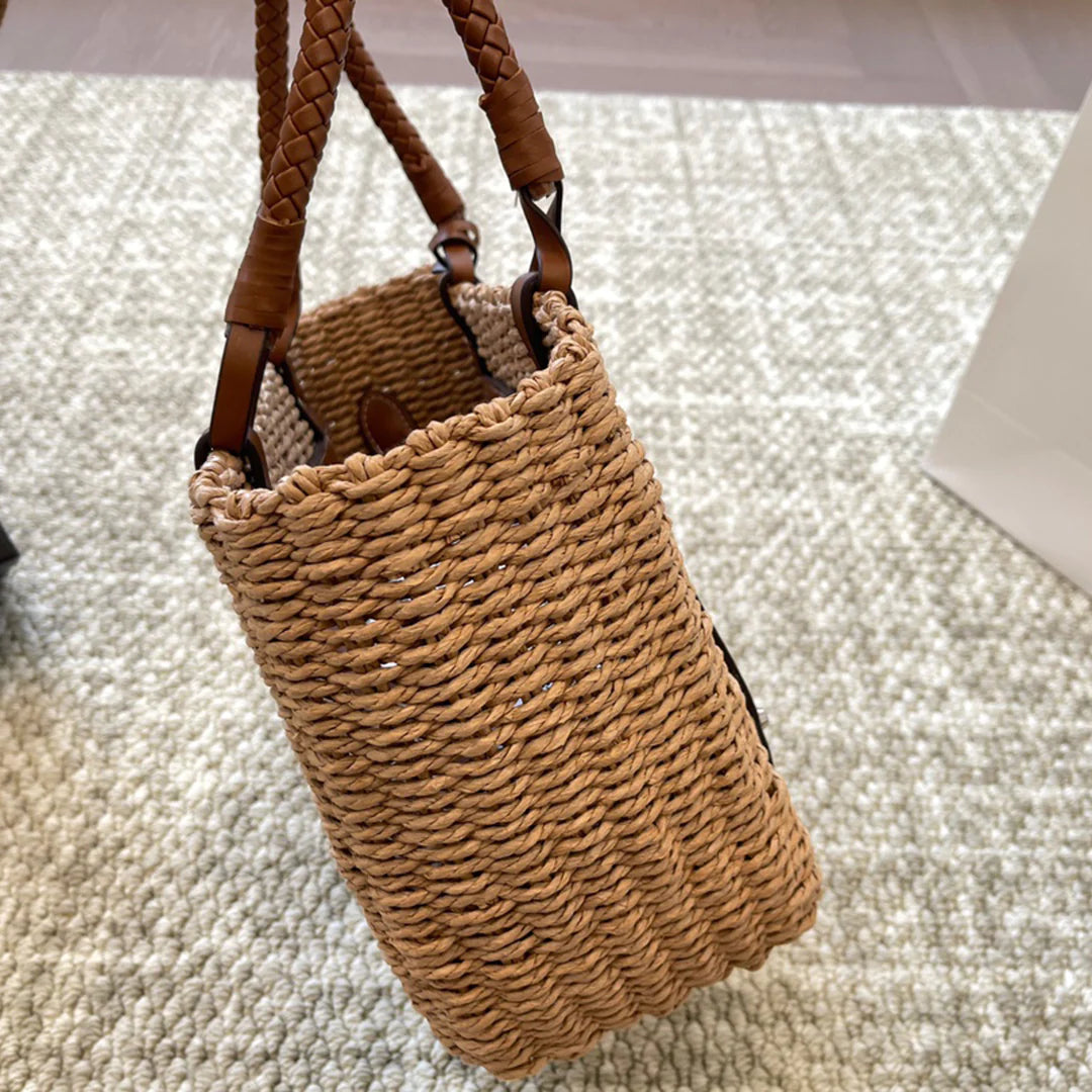 New fashion and versatile straw vegetable basket bag 1024040232