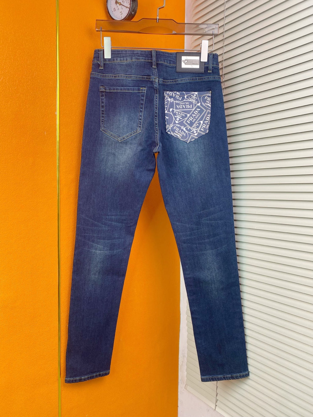 PR Classic denim blue stretch slim-fit skinny jeans 26031215