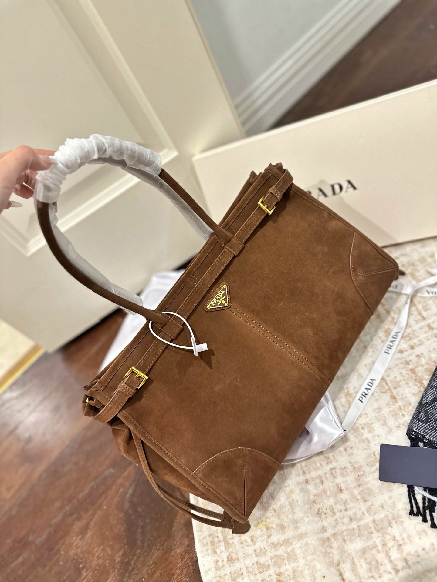 PD Bonnie Suede handbag 1825122505