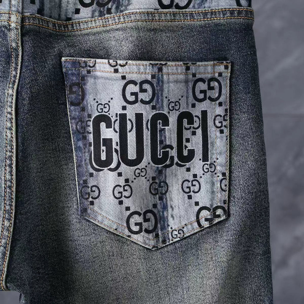 Men's Fashion Slim-Fit Straight-Leg Jeans 1026062912