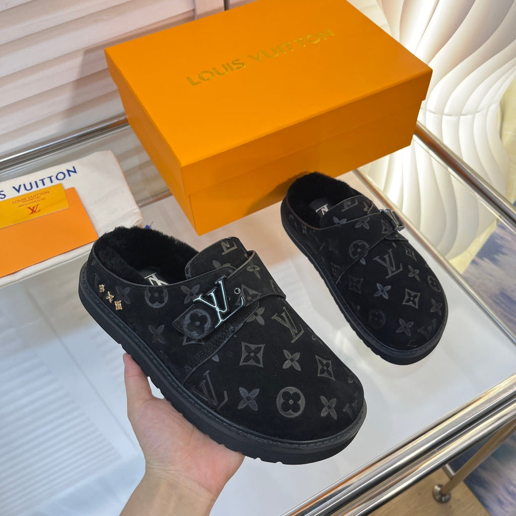 Cashmere Flat Slippers XC0823071708