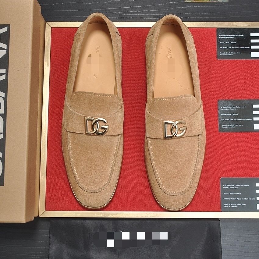 Classic matte casual leather shoes 1024111318