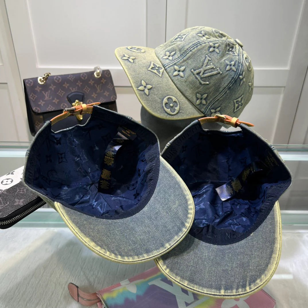 V Luxury Fashion Heavy Industry Baseball Cap 0724022102