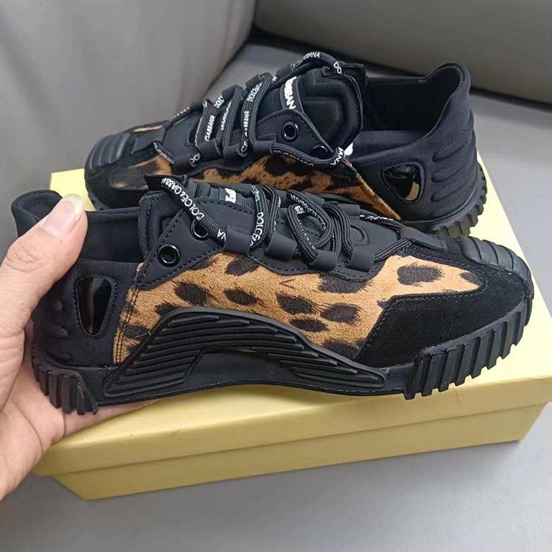 Fashion Casual Sneakers Breathable Leopard Print Sports Shoes 1024030401