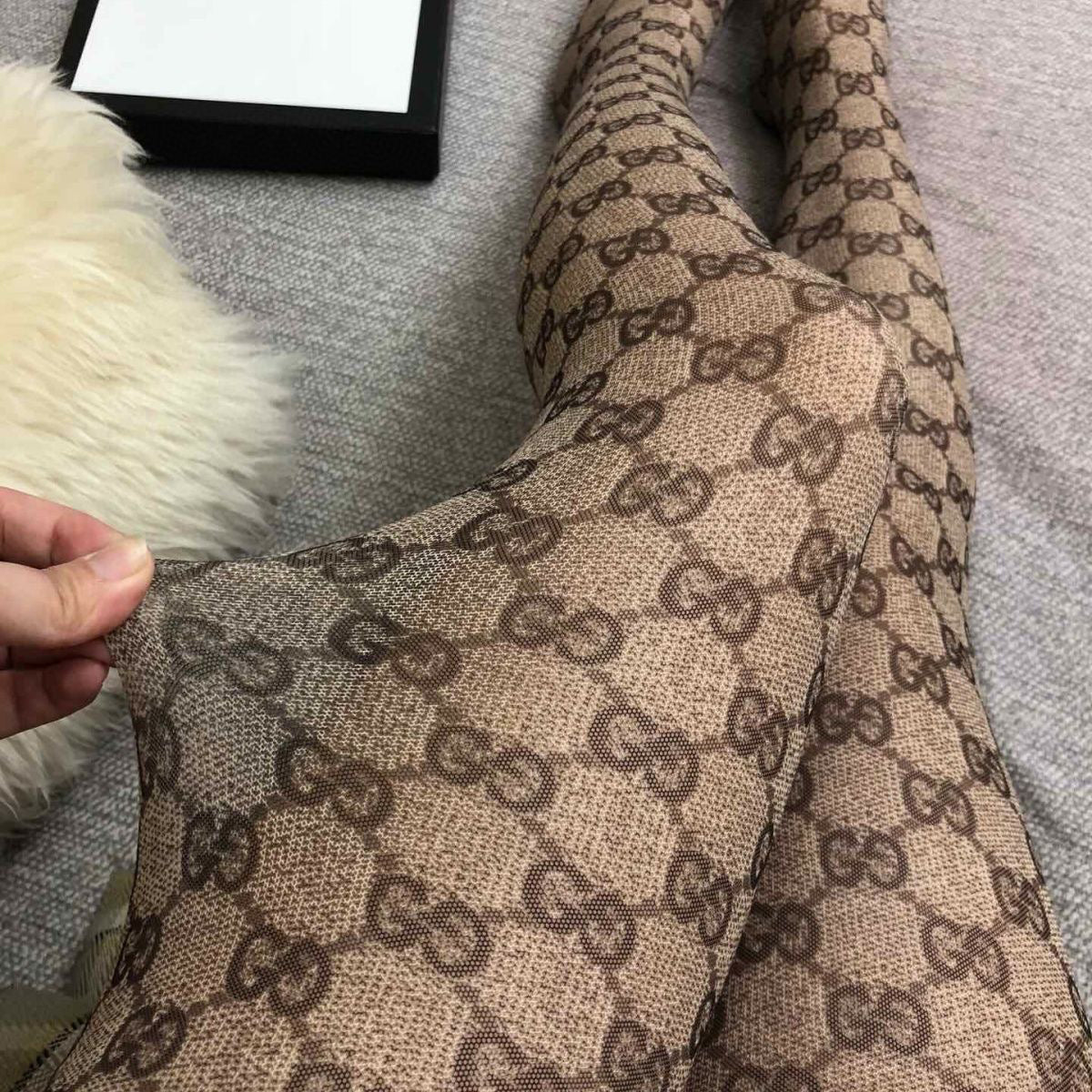 Sexy thin leggings and flocked stockings PD10050918