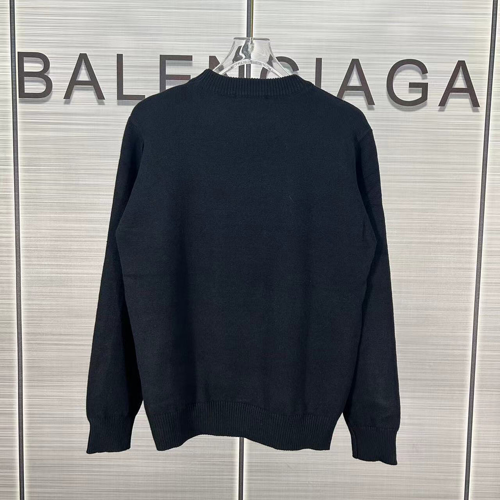 New Fashion Jacquard Round Neck Sweater 1023122507
