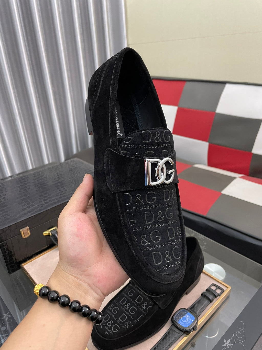 DG24ss new printed loafers 0724060410