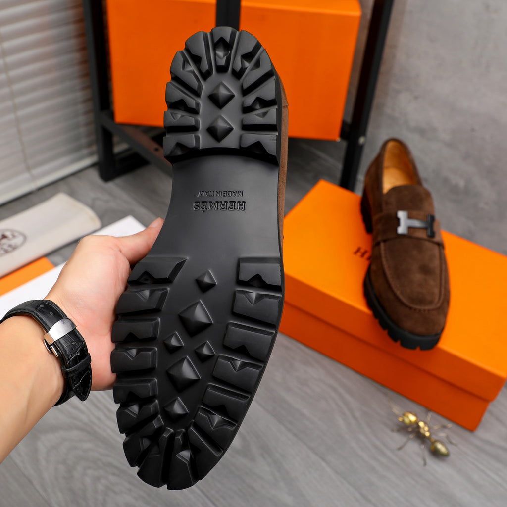 HM Business slip-on leather shoes 26070811