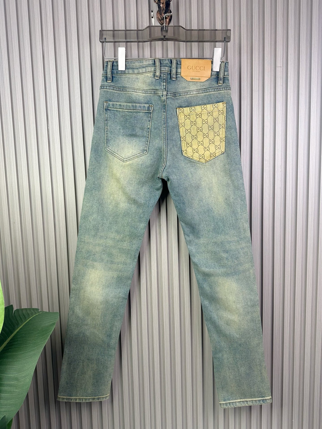 GUI Stretch slimming straight leg jeans 26031213