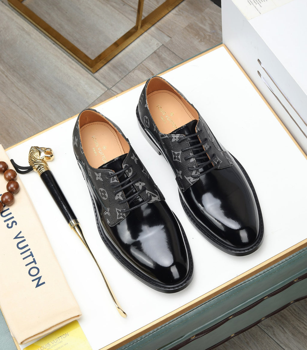 VV  Top-tier, original-quality formal business leather shoes  26072106