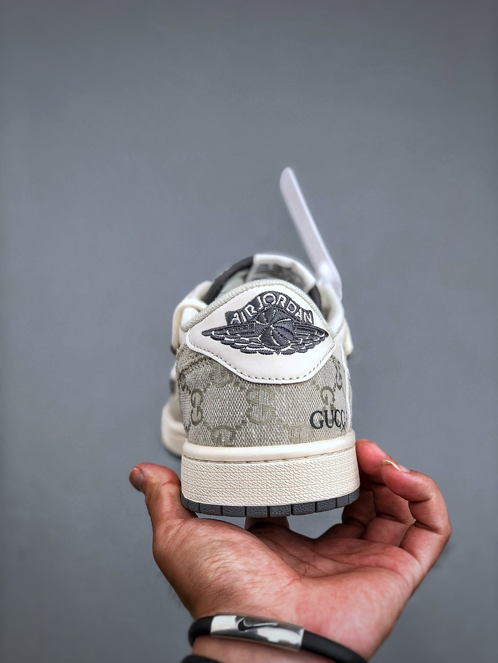 GUI Travis Scott x Fraent Design x Air 1 Low OG SP — "Grey Denim" — Low-Top Lifestyle Skate Shoes 26031306