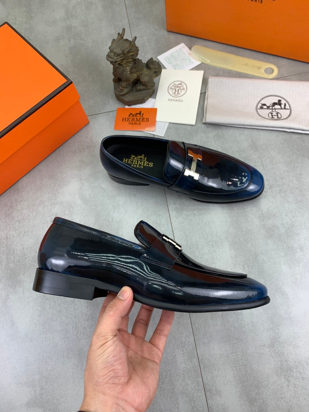 HM Latest Men's Casual Business Leather Shoes  26070812
