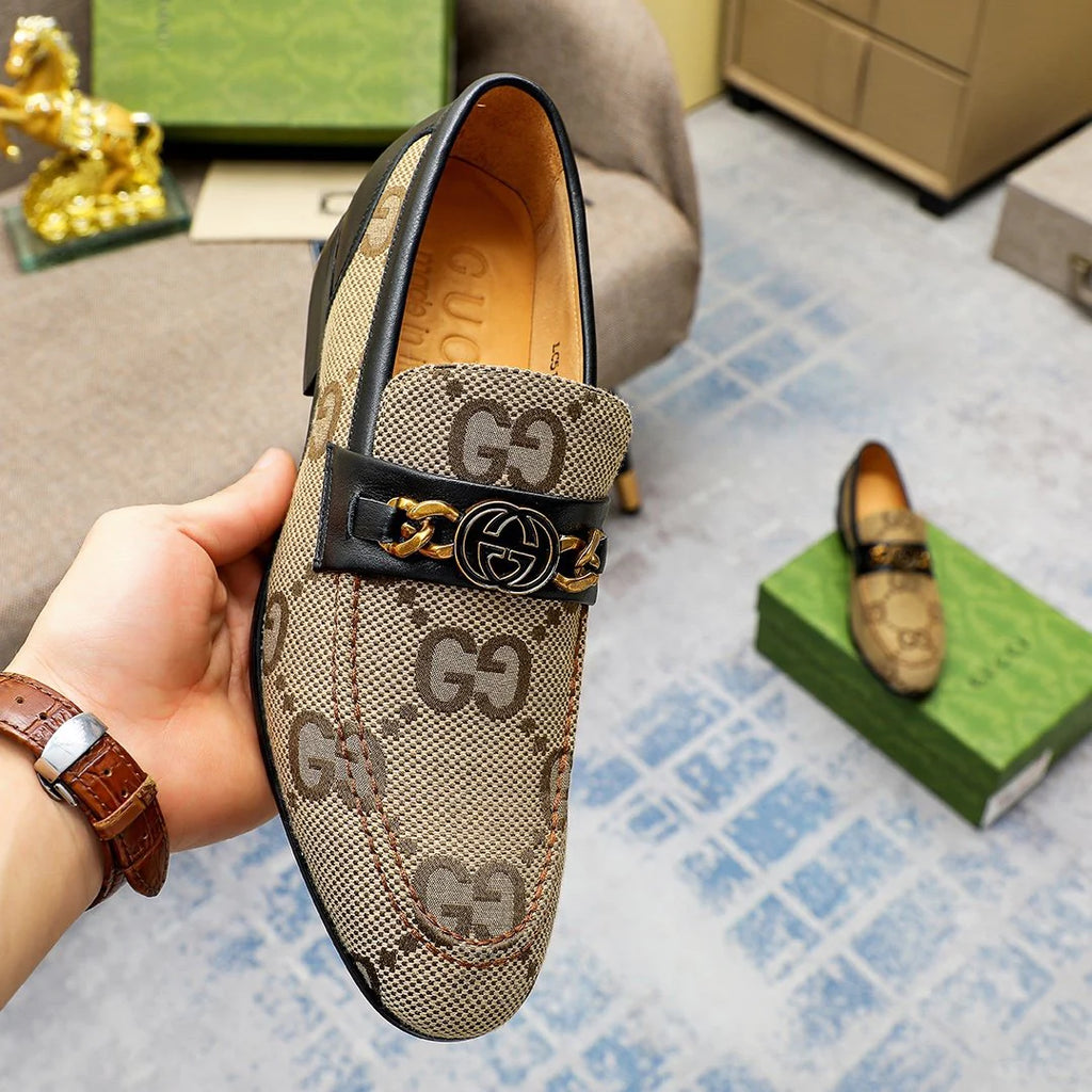 Men's Fashionable Classic Printed Loafers 0724011504