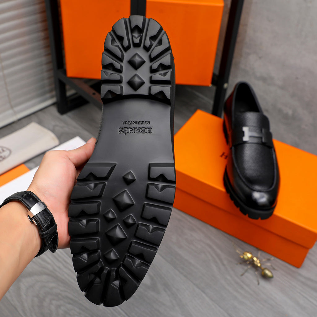HM Business slip-on leather shoes 26070808