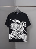 BBR Equestrian logo warhorse print short-sleeved T-shirt 26032711