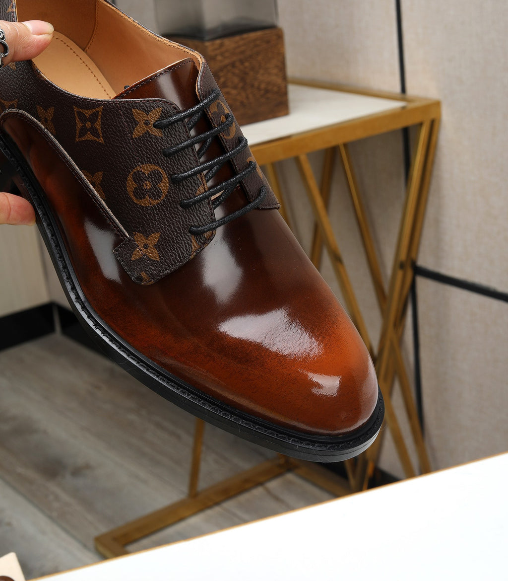 VV  Top-tier, original-quality formal business leather shoes  26072106