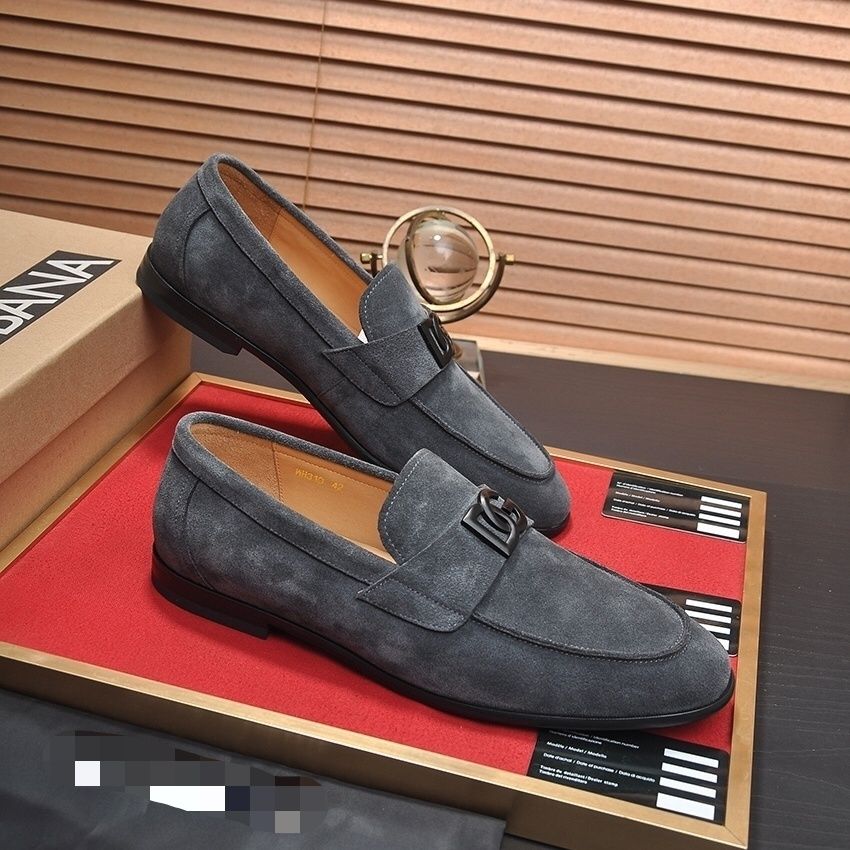 Classic matte casual leather shoes 1024111318