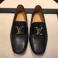 Men's classic loafers, simple design, high quality hardware buckle