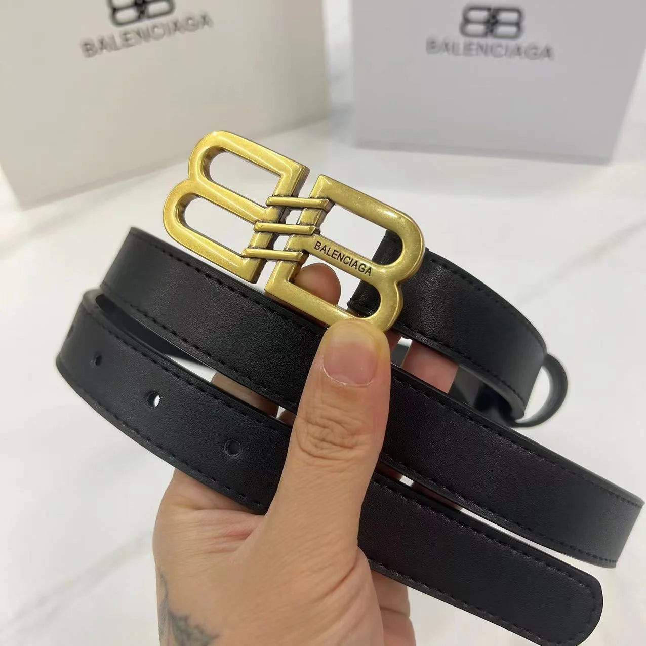 New Fashion Men And Women Couple Belt Genuine Leather All-match Belt 1024050919