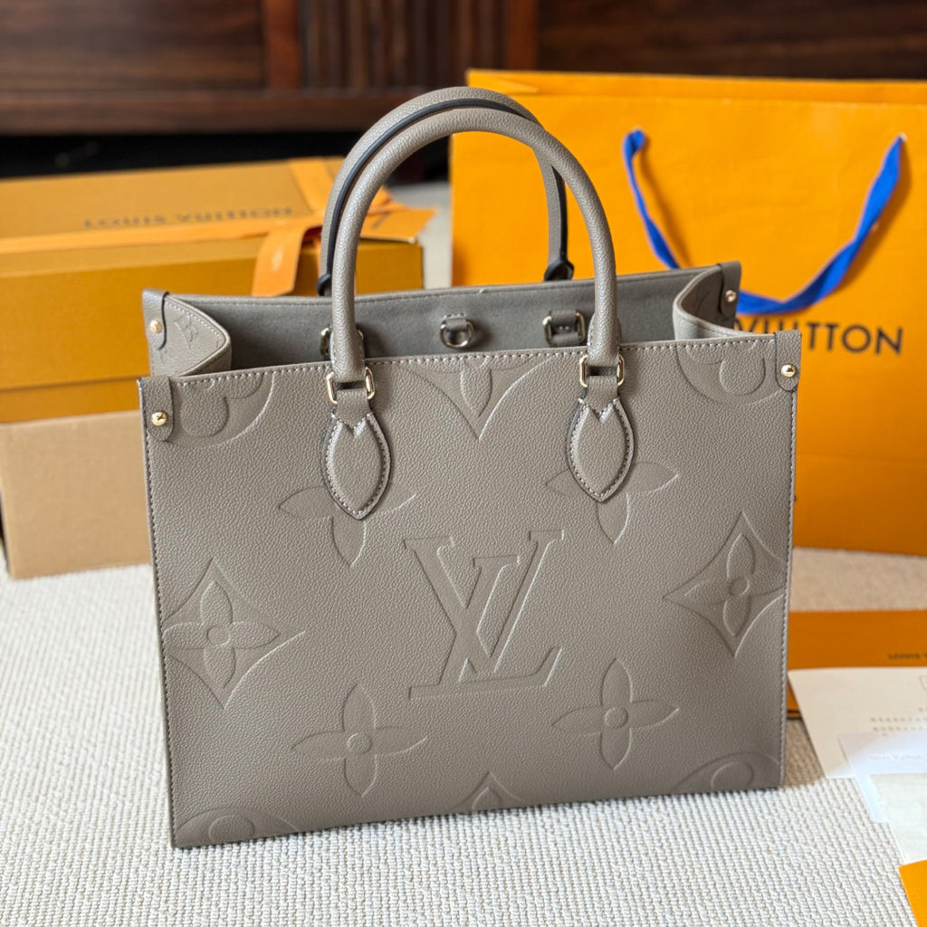 L Leather Handbag On The Go 1825101403