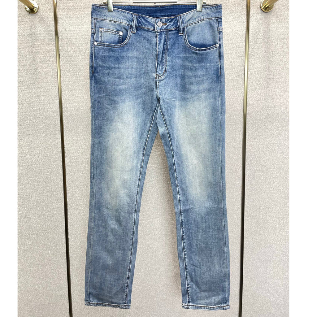 New Slim-Fit Straight-Leg Men's Jeans 1026063010