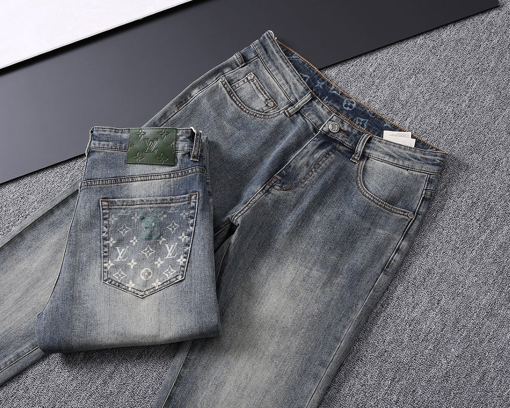 VV Custom-made, original washed denim fabric 26020409