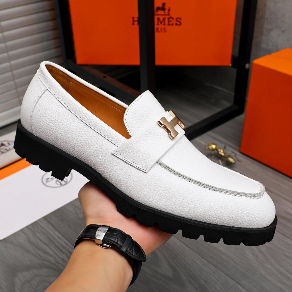 HM Business slip-on leather shoes 26070808