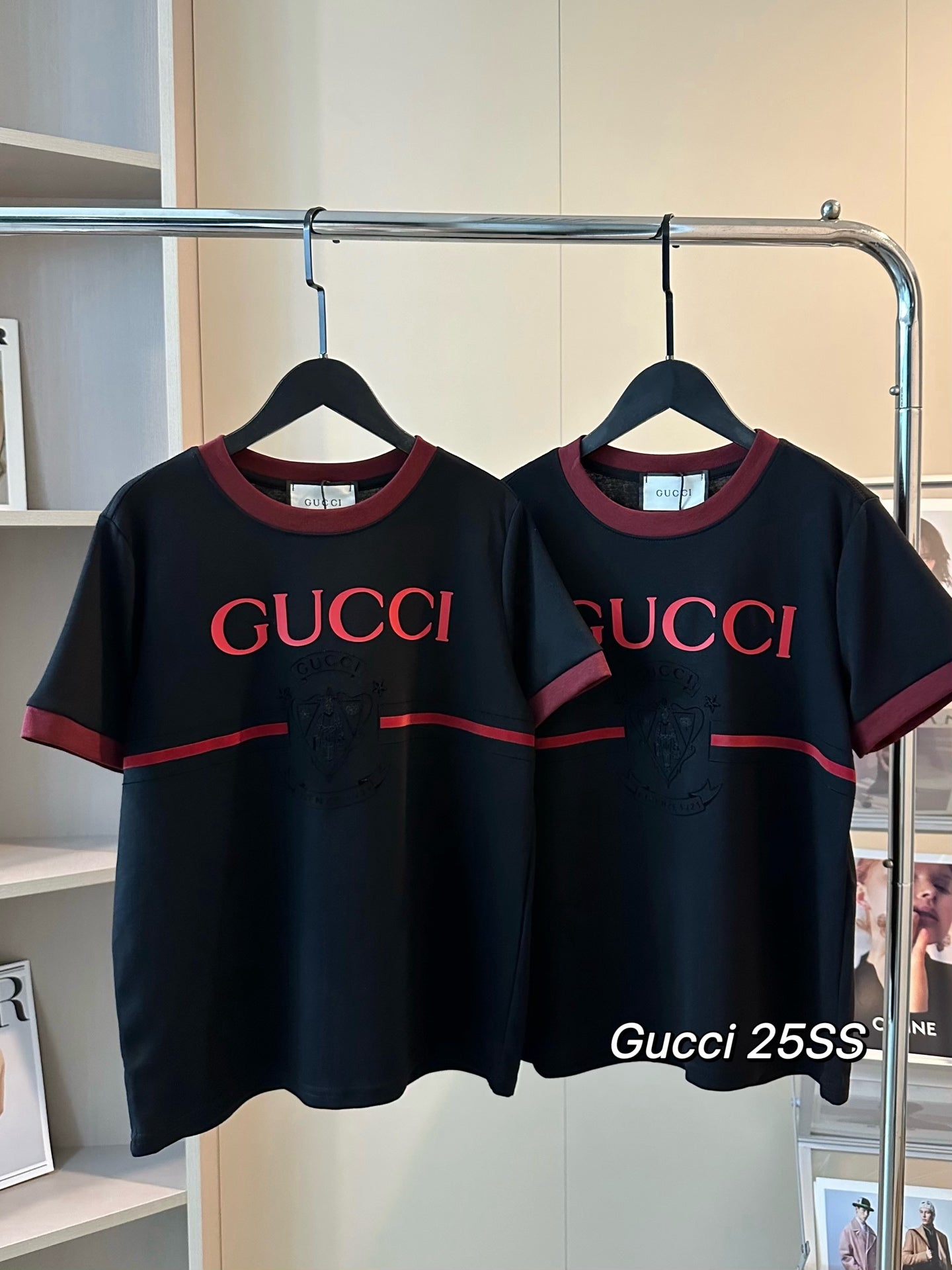 GG women's Silicone logo T-shirt 1825052907