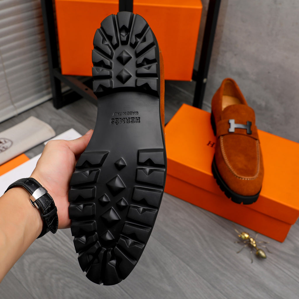 HM Business slip-on leather shoes 26070811