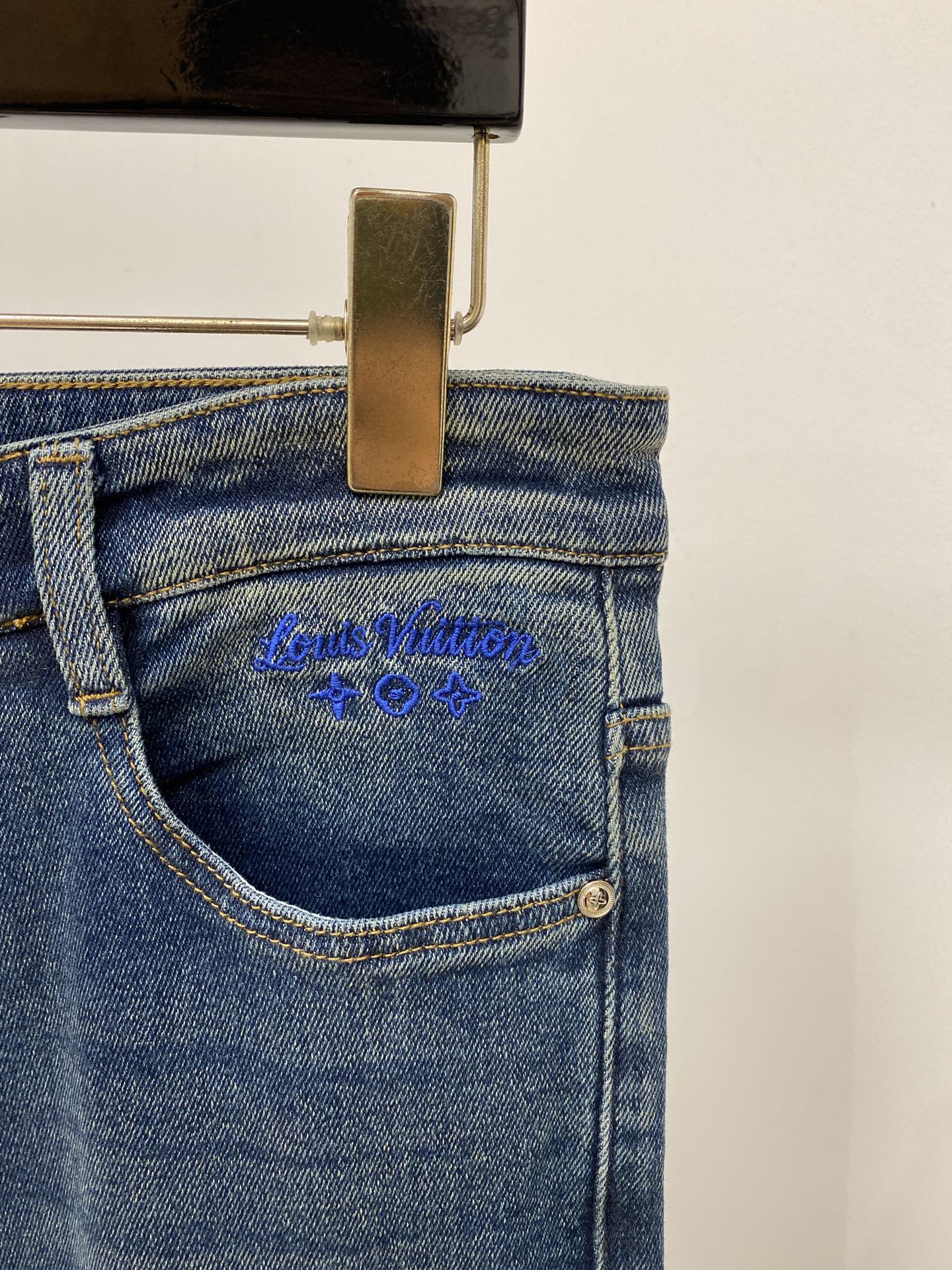 High-End Men’s Fitted Straight-Leg Jeans BS1026071502