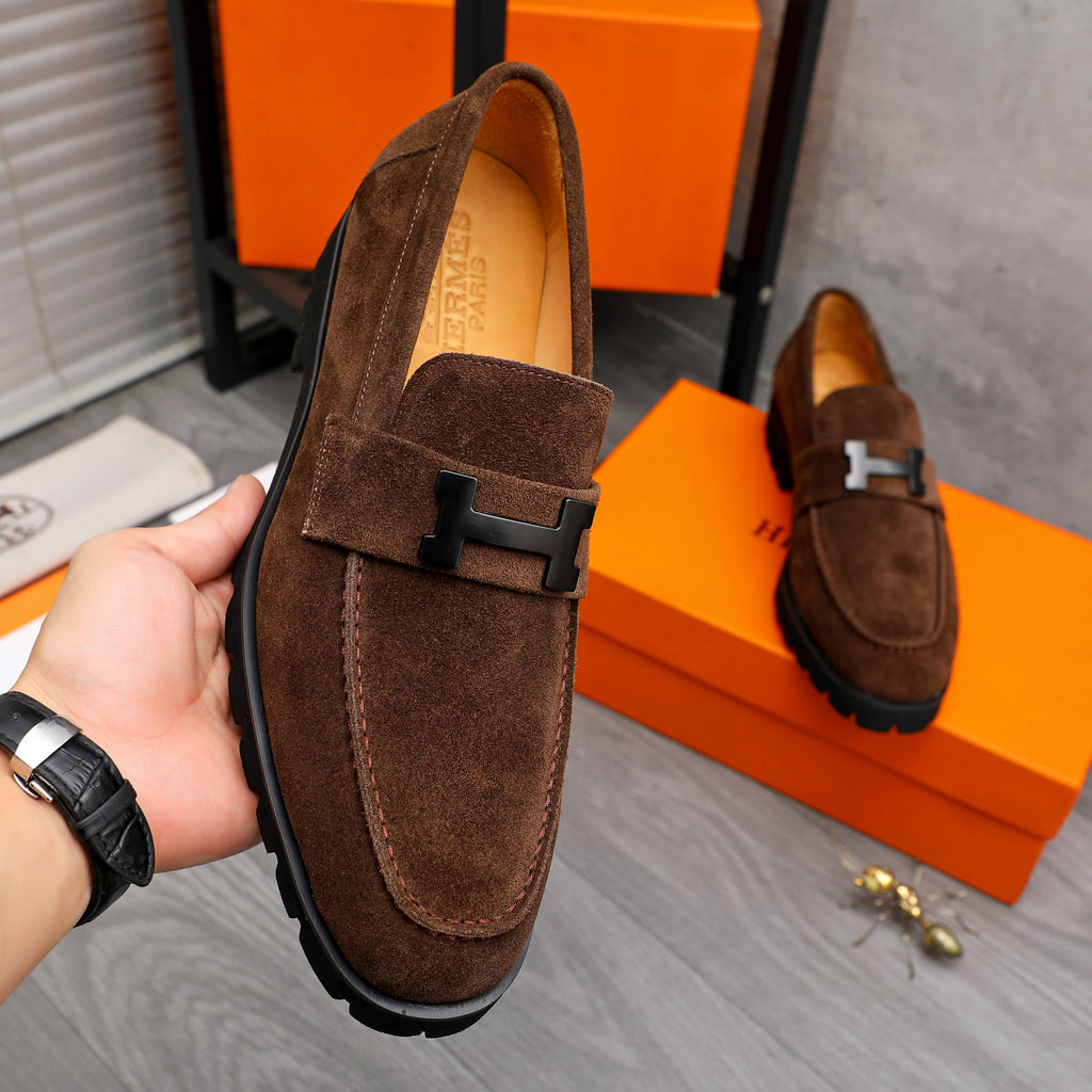 HM Business slip-on leather shoes 26070811