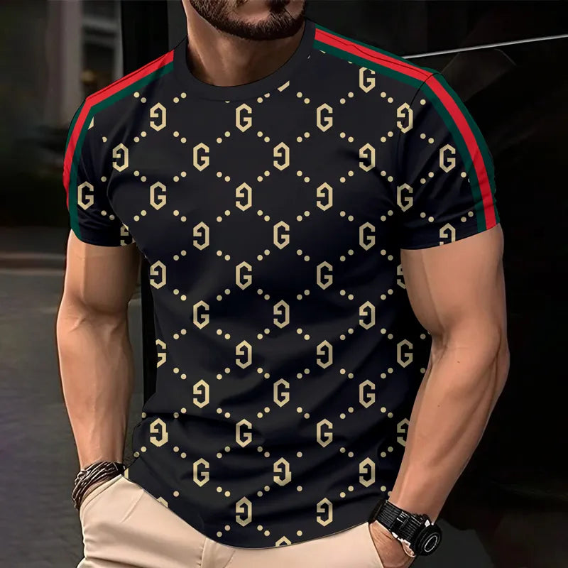 Luxury Classic Pint Men's T-Shirt 3D1025051416
