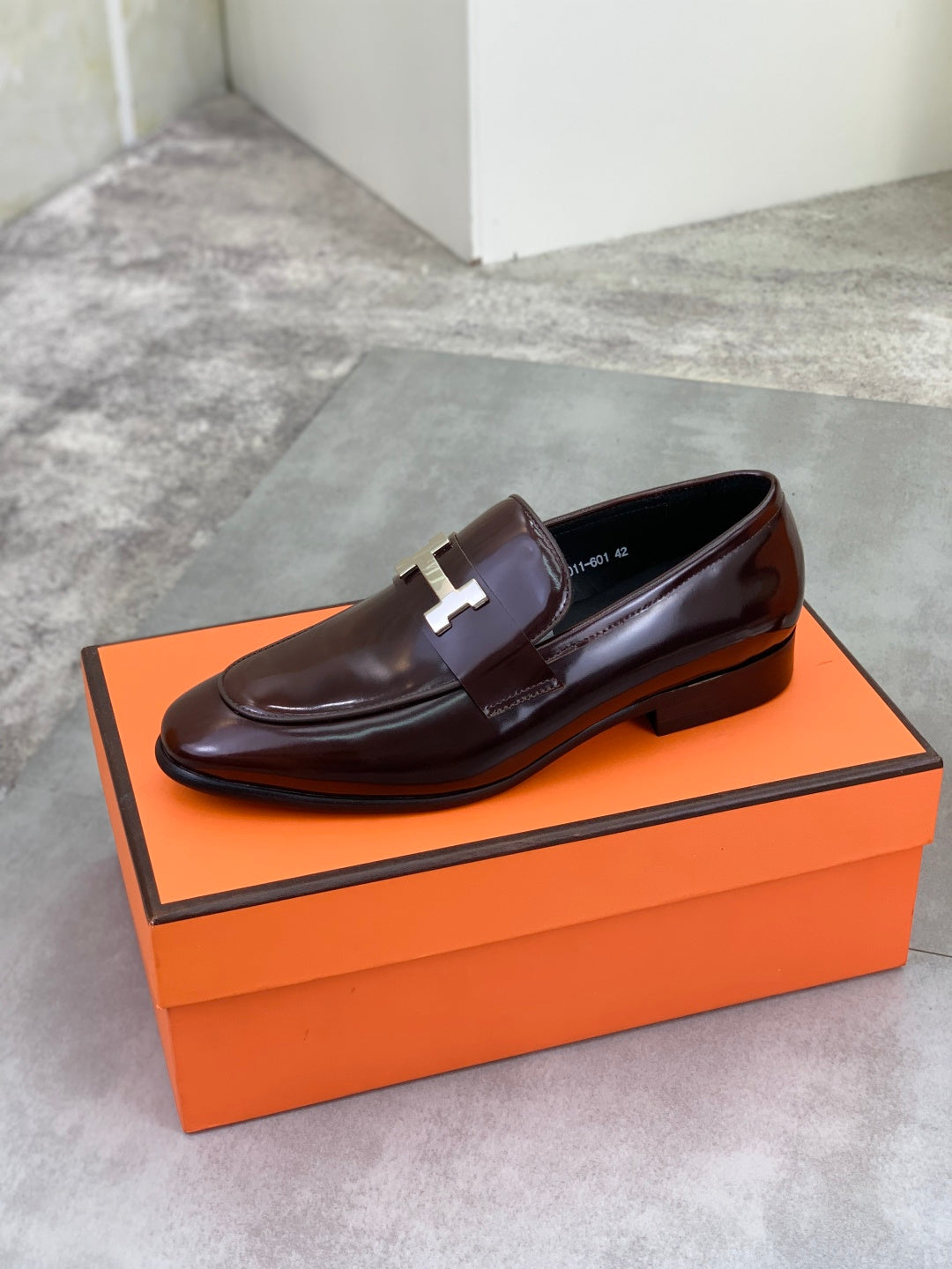 HM Latest Men's Casual Business Leather Shoes  26070812