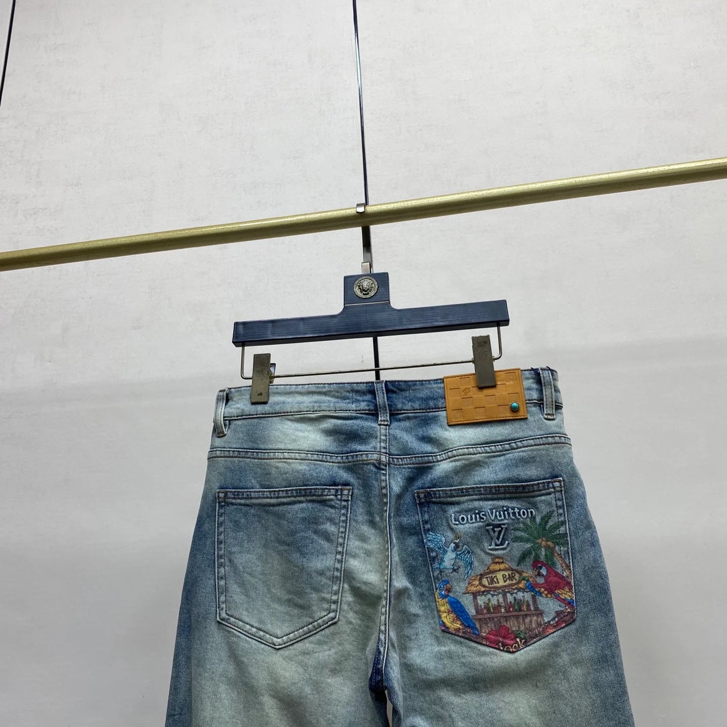 Spring fashion slim-fit straight-leg jeans 1426020905
