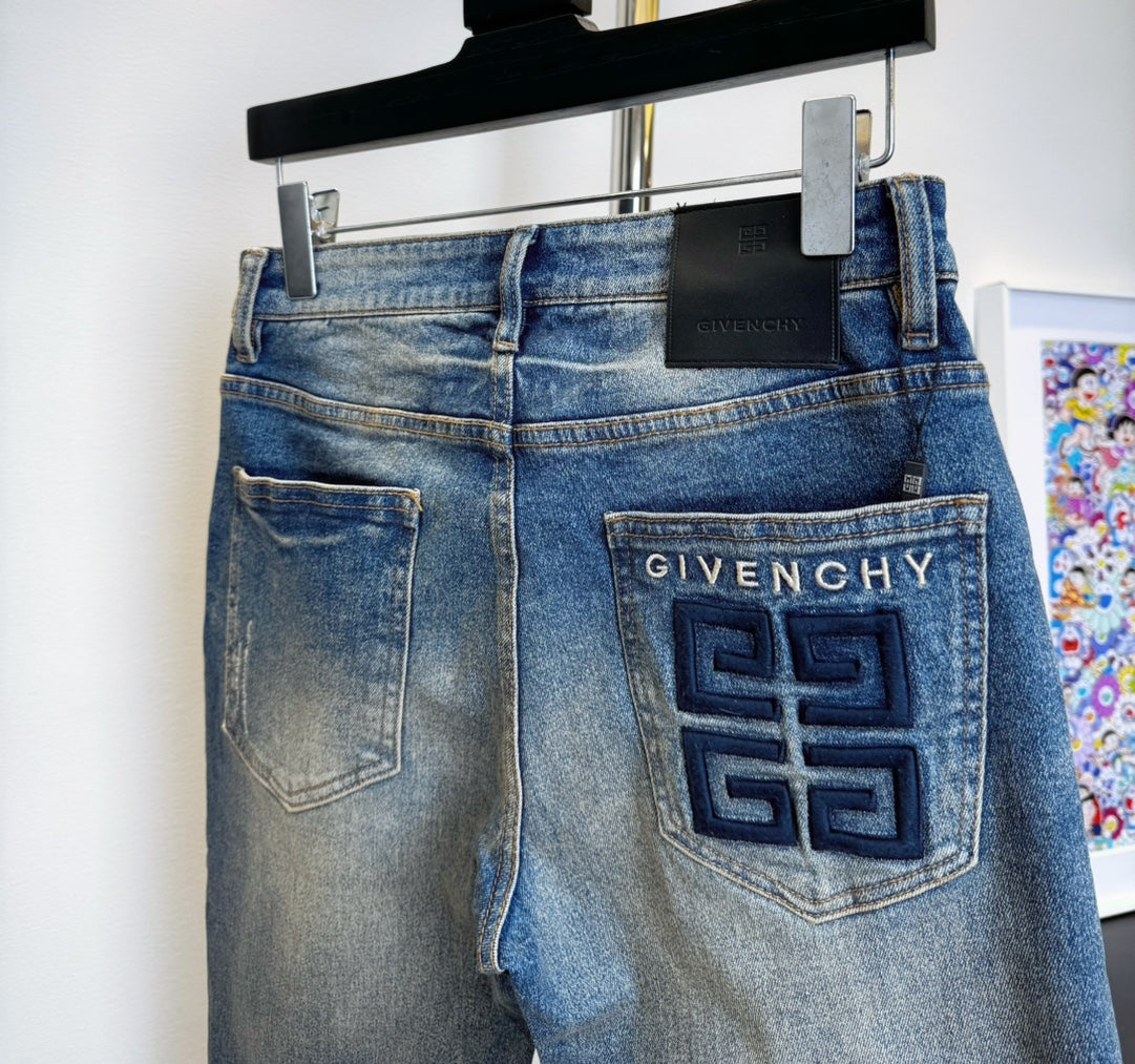 GIV Washed stretch jeans 1824103010